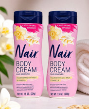 Nair Body Cream Hair Remover Nourishing Oat M...
