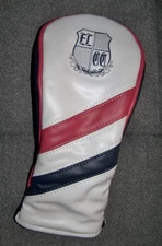 NEW PRG GOLF Vinyl Hybrid Rescue Utility Head Cover ECHO LAKE COUNTRY CLUB White