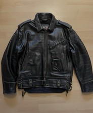 Redskins Vintage Leder Jacke Gr.L Top Zustand 90s Biker 1993