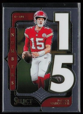 2024 Panini Select #9 Patrick Mahomes II Select Numbers