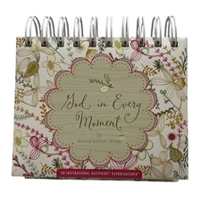 DaySpring God in Every Moment Perpetual Calendar Inspirational Desk Decor