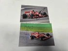 VETTEL AND RAIKKONEN SIGNED 2018 WEICHAI FERRARI F1 10x15 POSTCARD CHINA SPONSOR