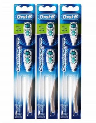 Oral-B Cross Action Elektrische Zahnbürste Weicher Ersatzkopf (3er Pack) Kost...