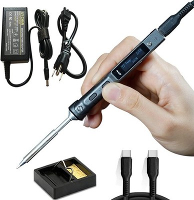 Original TS101 Soldering Iron Station Kit Upgraded from TS100 DC 65W PD 45W Powe