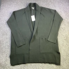 Splendid X Cella Jane Blog Cardigan Duster Sweater Size XS Olive Green NWT