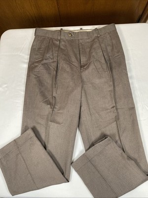 Men's Harold Powell Vintage Cotton Pleated, Cuffed Hem Dress Pants 34 Cotton Bro | eBay Men's Harold Powell Vintage Cotton Pleated, Cuffed Hem Dress Pants 34 Cotton Bro | eBay