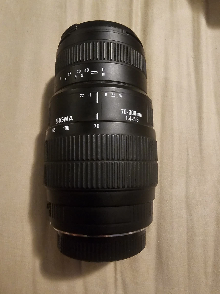 Sigma 70-300mm f/4-5.6 Camera Lenses for sale - eBay