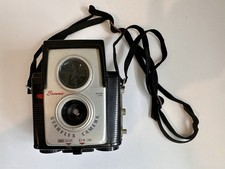 Brownie Starflex TLR 127 Film Camera Black Silver Fixed Focus