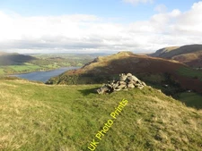 Photo 6x4 Cairn above Cat Crag Martindale A cairn at the top of Cat Crag  c2016