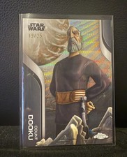 2025 Topps Star Wars Hyperspace Count Dooku Moon of Mandalore /25 MoM-9
