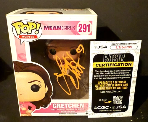 Lacey Chabert Mean Girls Gretchen Autographed Signed Funko JSA Authenticated 1