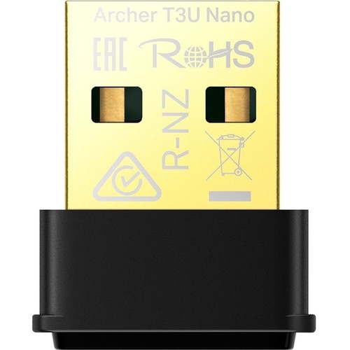 TP-Link Archer T3U Nano - AC1300 2.4G/5G Dual Band Nano USB WiFi Adapter for PC - 第 2/10 張圖片