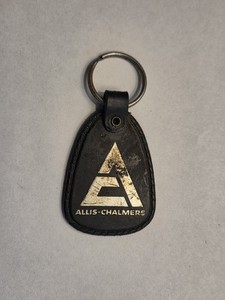 Vintage Allis Chalmers  Key Chain ERB IMPLEMENT CO. INC. New Glaris Wisconsin
