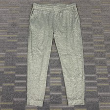 American Giant Mens Heather Green Jogger Pants Sz Medium Made in USA Activewear
