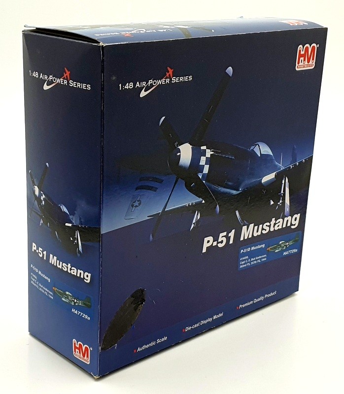 Hobby Master 1/48 Scale HA7729A P-51D Mustang Bud Anderson