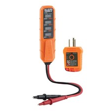 Klein Tools ET45VP Voltage Tester Kit GFCI Outlet Tester AC/DC