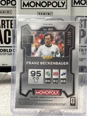  ベッケンバウアー 2026 Panini FIFA World Cup #60 Franz Beckenbauer - Germany, True