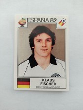 Panini Klaus Fischer N°157 Deutschland-BRD RFA World Cup Story España 82