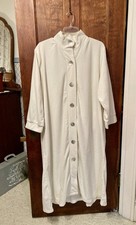 NWOT Women's Collections ETC Shell Button-Up Long Robe Size XLT/XXL