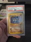 1999 POKEMON BASE SET 1ST EDITION-SHADOWLESS #8 MACHAMP-HOLO PSA 3