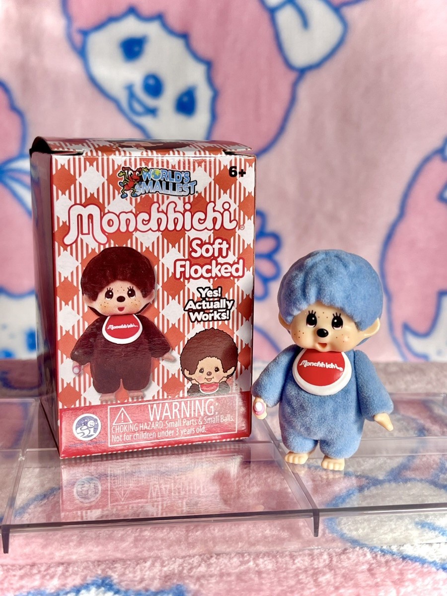 Worlds Smallest MONCHHICHI Flocked Mini 2.25