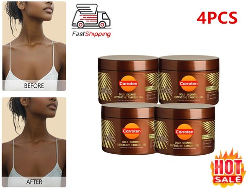 1-5PCS CARROTEN Gold Intensive Tanning Gel Instant Tan Enhancer Per 150ml/5.28OZ - Picture 16 of 19