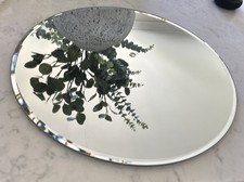 Table Centrepiece Mirror For Weddings 40cm Used Once Excellent Condition