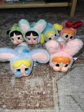 100 Authentic POP MART Crybaby The Powerpuff Girls Vinyl Plush Full Set