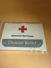American Red Cross Volunteer Disaster Services Sticker (Peel Back)