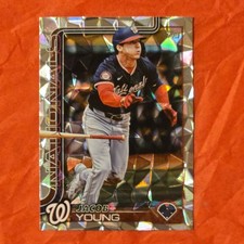 2025 Topps Series 2 - Jacob Young #413 Diamante Foilboard