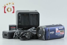 Sony HDR-CX180 Blue Digital Hi-Vision Camcorder Japanese Language Only