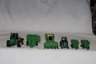 1/64 JD 8870 4WD,95 4 ROW COMBINE,500 GRAIN CART,50 SERIES TRACTOR & 2 WAGONS — photo 2