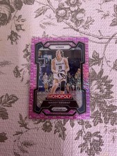 2024 Panini Prizm Monopoly WNBA Maddy Siegrist #59 Millionaire Pink Shimmer 4/5
