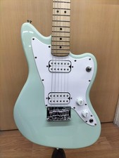 SQUIER MINI JAZZMASTER HH Used Poplar body Maple neck Maple fingerboard