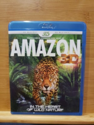 Amazon 3D In the Heart of Wild Nature Blu-ray Very Nice Disc 
