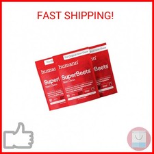 Humann SuperBeets Heart Chews, Pomegranate Berry Flavor, 180 Count