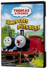 Thomas & Friends: James Goes Buzz Buzz - DVD By George Carlin - GOOD