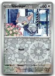Glameow 116/142 Stellar Crown Reverse Holo Common