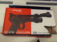 Crosman 2240 CO2 Pistol .22 Bolt Action Up To 460 FPS. Single Shot