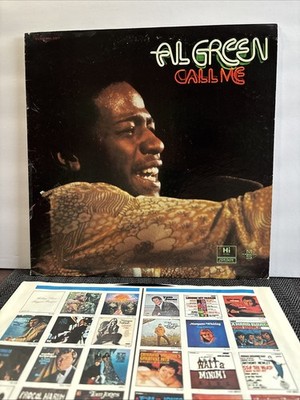 AL GREEN | Call Me LP Hi Records 1973 XSHL 32077 | Inner | Soul Classic | EX