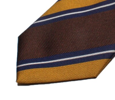 Franco Bassi tie Hand made in Italy (P09-3) Stripe pattern