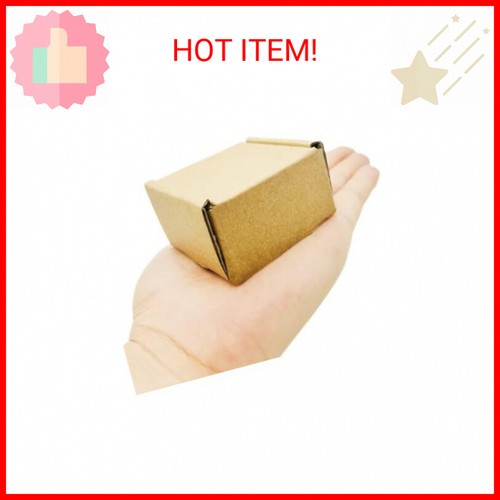 Small Cardboard Boxes 2x1.5x1 inches Double Wall Mini Mailing Box Perfect 20 Ct