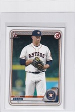 2020 BOWMAN DRAFT 1ST RC TYLER BROWN HOUSTON ASTROS FIRST ROOKIE - B7568