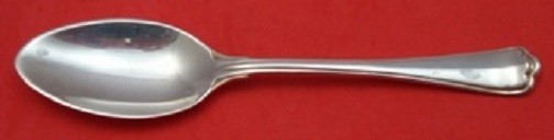 "Cuchara de sopa lugar de plata esterlina italiana Saint Mark de 7 3/8"