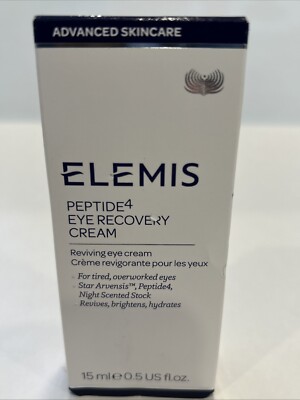 ELEMIS Peptide4 Eye Recovery Cream .5oz/15mL FULL Size New 