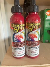 NEW 2-pack lot Unicorn SPiT 5770001 Gel Stain Glaze Pixie Punk Pink Magenta 4 OZ