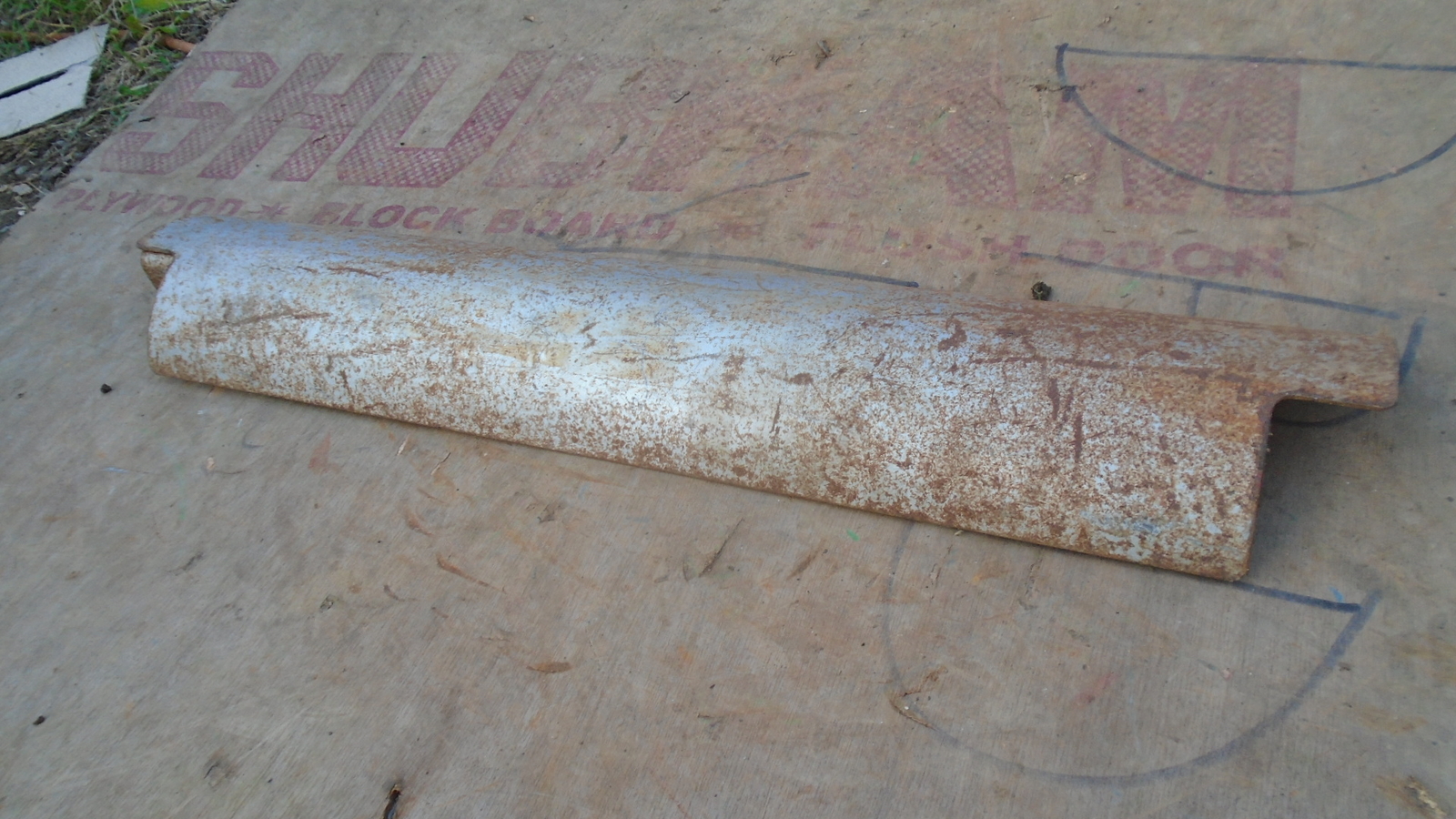 Massey Ferguson Tractor Exhaust Cover Panel 4 1/2 X 23inches eBay