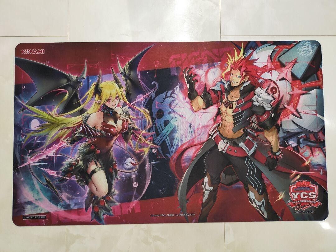 Yugioh Fiendsmith Engraver Official Playmat YCSJ 2024 Osaka Yugioh Fiendsmith Engraver Official Playmat YCSJ 2024 Osaka