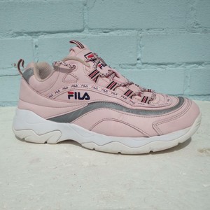 fila trainers womens pink