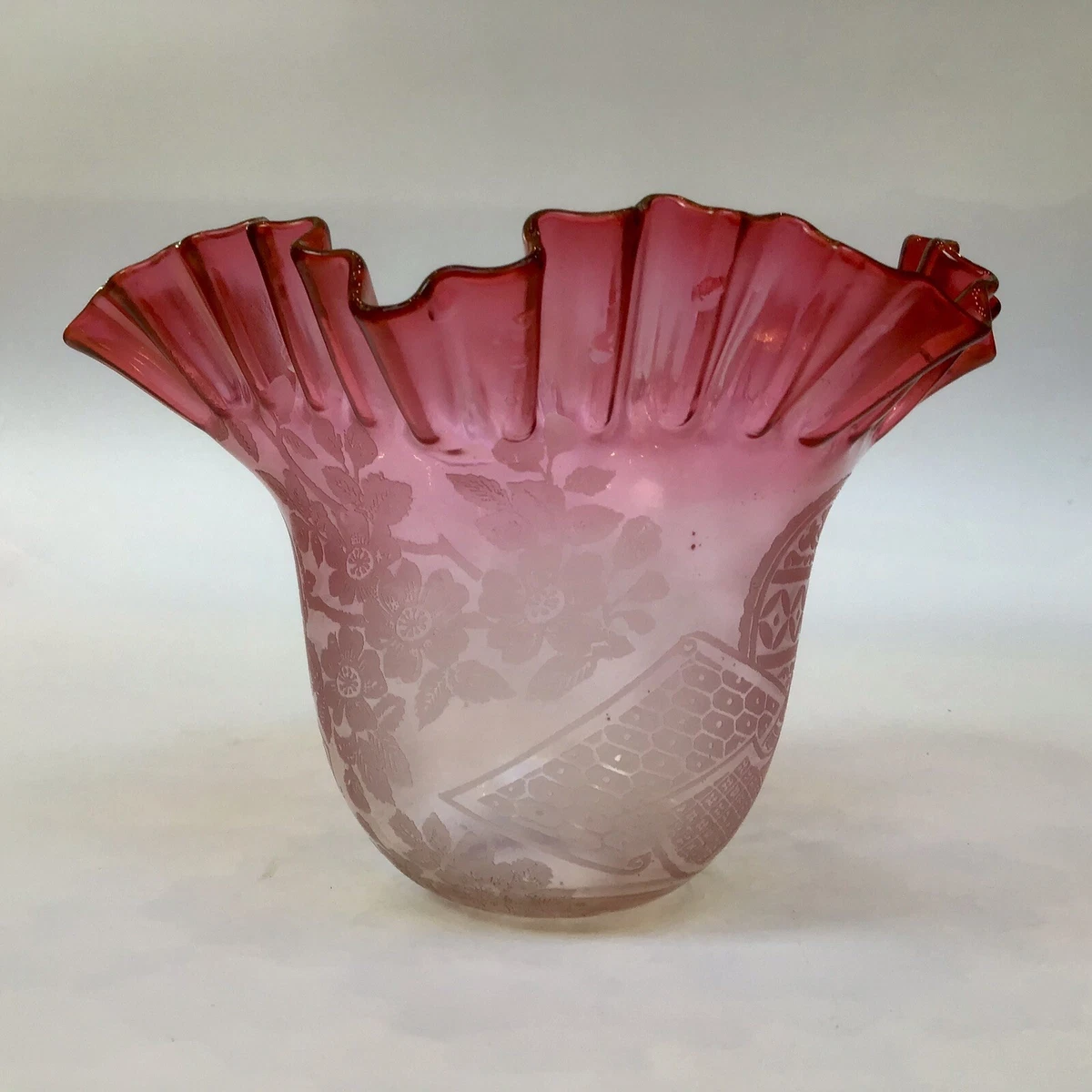 Antique gas lamp shades deals